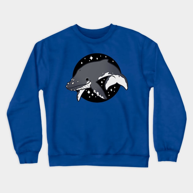 Humpback Whale Crewneck Sweatshirt by owlapin